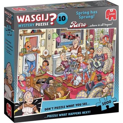 Jumbo Group Wasgij Retro Mystery 10 - Endlich Frühling - Puzzle 1000 Teile Jumbo Group Wasgij Retro Mystery 10 - Endlich Frühling - Puzzle 1000 Teile
