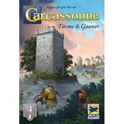 Asmodee Hans im Glück HIGD0134 - Carcassonne, Türme & Gauner (Auflage 2025), 4. Erweiterung Asmodee Hans im Glück HIGD0134 - Carcassonne, Türme & Gauner (Auflage 2025), 4. Erweiterung