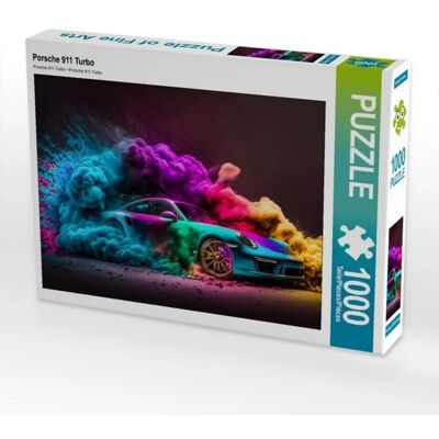 CALVENDO Puzzle Porsche 911 Turbo 1000 Teile Lege-Größe 64x48cm Foto-Puzzle für glückliche Stunden CALVENDO Puzzle Porsche 911 Turbo 1000 Teile Lege-Größe 64x48cm Foto-Puzzle für glückliche Stunden