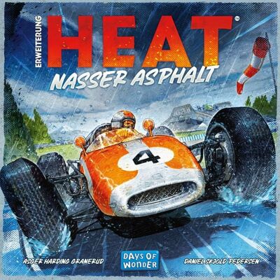 Days of Wonder Heat - Nasser Asphalt - Rennstrecken & Aufrüstungen - Brettspiel Days of Wonder Heat - Nasser Asphalt - Rennstrecken & Aufrüstungen - Brettspiel