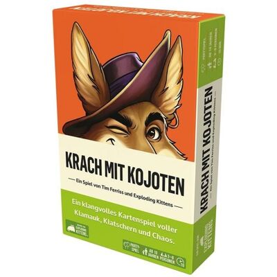 Asmodee Exploding Kittens - Krach mit Kojoten, Partyspiel Asmodee Exploding Kittens - Krach mit Kojoten, Partyspiel