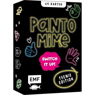 Edition Michael Fischer Kartenspiel: Pantomime – Switch it up! – Teenie Edition Edition Michael Fischer Kartenspiel: Pantomime – Switch it up! – Teenie Edition