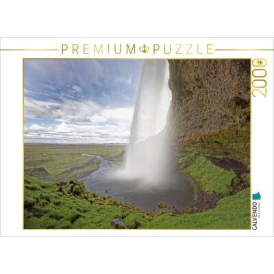 CALVENDO Puzzle Seljalandsfoss 2000 Teile Lege-Größe 90x67cm Foto-Puzzle für glückliche Stunden CALVENDO Puzzle Seljalandsfoss 2000 Teile Lege-Größe 90x67cm Foto-Puzzle für glückliche Stunden