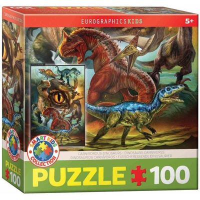 Eurographics Fleischfressende Dinosaurier Puzzle 100 Teile Eurographics Fleischfressende Dinosaurier Puzzle 100 Teile