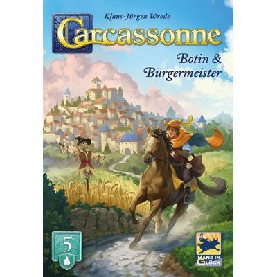 Asmodee Hans im Glück HIGD0135 - Carcassonne, Botin & Bürgermeister (Auflage 2025), 5. Erweiterung Asmodee Hans im Glück HIGD0135 - Carcassonne, Botin & Bürgermeister (Auflage 2025), 5. Erweiterung