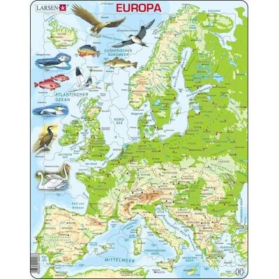 MVW Wildschütz GmbH Europa (physisch) (Kinderpuzzle) MVW Wildschütz GmbH Europa (physisch) (Kinderpuzzle)