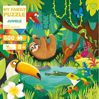 Magellan Mein Familien Puzzle - Dschungel - 500 Teile Magellan Mein Familien Puzzle - Dschungel - 500 Teile