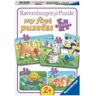 Puzzle Ravensburger Niedliche Haustiere 2-8 Teile