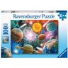 Ravensburger 13346 - Sterne und Planeten, Weltall-Kinderpuzzle, 100 XXL-Teile