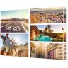 MYPOSTER Fotocollage auf Leinwand im Format 105 x 70 cm im Format 105 x 70 cm