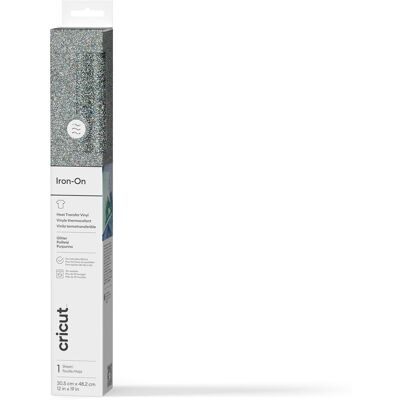 Cricut Glitter Iron-On 30 x 48 cm (Multi) Cricut Glitter Iron-On 30 x 48 cm (Multi)