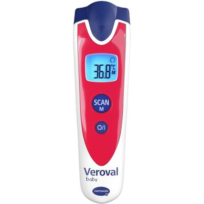 Hartmann Veroval Baby Berührungsfreier Infrarot-Thermometer - Infrarot-Thermometer Hartmann Veroval Baby Berührungsfreier Infrarot-Thermometer - Infrarot-Thermometer
