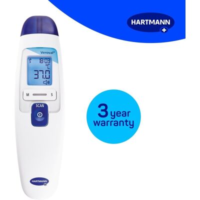 Hartmann Veroval 2v1 Infrarot-Touch-Thermometer - Medizinischer Typ Hartmann Veroval 2v1 Infrarot-Touch-Thermometer - Medizinischer Typ