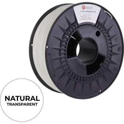 C-TECH-Filament PREMIUM LINE PETG transparent C-TECH-Filament PREMIUM LINE PETG transparent