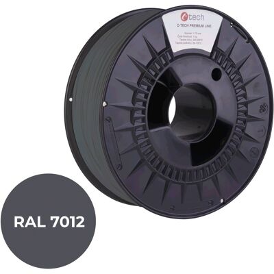 Filament C-TECH PREMIUM LINE TPU 90A flexibel basaltgrau RAL7012 Filament C-TECH PREMIUM LINE TPU 90A flexibel basaltgrau RAL7012