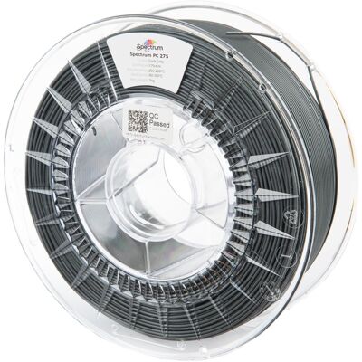 Filament Spectrum PC 275 1.75mm Iron Grey 1kg Filament Spectrum PC 275 1.75mm Iron Grey 1kg