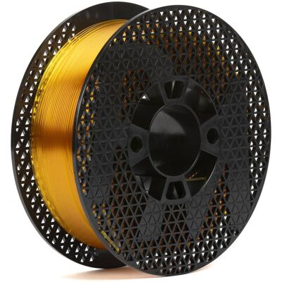 PLASTY MLADEČ Filament PM 1.75mm PETG 1kg transparent Gelb PLASTY MLADEČ Filament PM 1.75mm PETG 1kg transparent Gelb