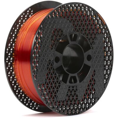 PLASTY MLADEČ Filament PM 1.75 PETG Transparent Orange - 1 kg PLASTY MLADEČ Filament PM 1.75 PETG Transparent Orange - 1 kg