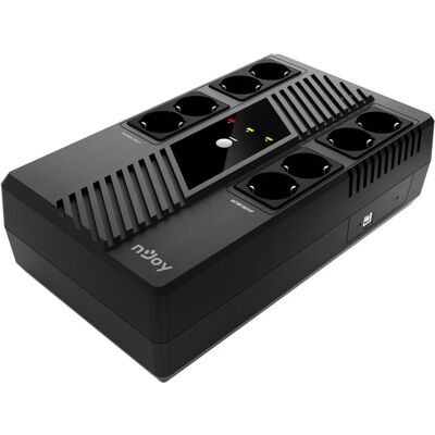 NJOY Token 600 - Stromversorgung - 8 Ausgänge - Line-Interactive NJOY Token 600 - Stromversorgung - 8 Ausgänge - Line-Interactive