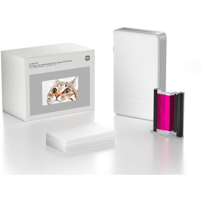 Xiaomi Portable Dye-Sublimation Photo Paper (50 Sheets) Xiaomi Portable Dye-Sublimation Photo Paper (50 Sheets)