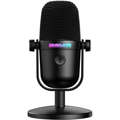 Onikuma M830 USB Condenser Gaming Microphone Black Onikuma M830 USB Condenser Gaming Microphone Black