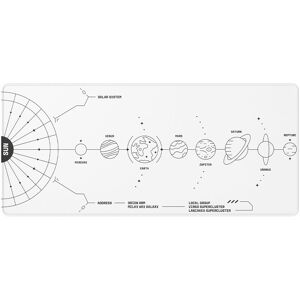 Pro-Ject Dark Project Gaming Mousepad, Terra Nova White, XL Pro-Ject Dark Project Gaming Mousepad, Terra Nova White, XL