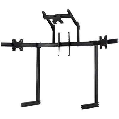 Next Level Racing ELITE Freistehender Quad-Monitor-Ständer, separater Ständer für 4 Monitore, schwarz Next Level Racing ELITE Freistehender Quad-Monitor-Ständer, separater Ständer für 4 Monitore, schwarz
