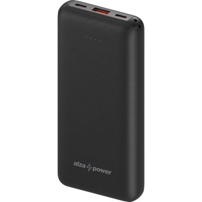 AlzaPower Onyx Gen2 20000 mAh Power Delivery (22.5 W) schwarz AlzaPower Onyx Gen2 20000 mAh Power Delivery (22.5 W) schwarz