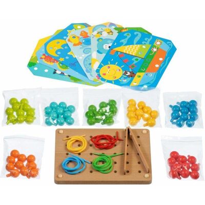 Lucy Leo 324 Mosaik und Stickset - Lernspielzeug Lucy Leo 324 Mosaik und Stickset - Lernspielzeug