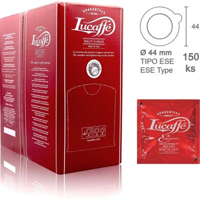 LUCAFFÉ Lucaffe PODS Exquisit 150 Stück LUCAFFÉ Lucaffe PODS Exquisit 150 Stück