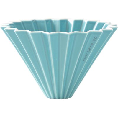 Origami Kaffeefilter M - Türkis - Porzellan Origami Kaffeefilter M - Türkis - Porzellan