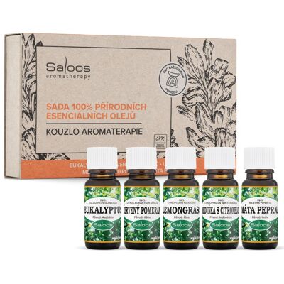 Saloos Aromatherapie Set mit ätherischen Ölen Saloos Aromatherapie Set mit ätherischen Ölen