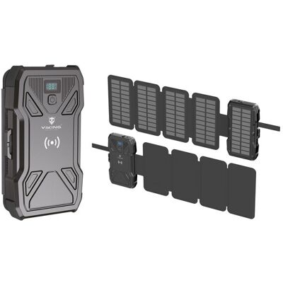Viking TYR I 10000mAh mit faltbaren Solarzellen Viking TYR I 10000mAh mit faltbaren Solarzellen