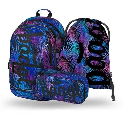 BAAGL SADA 3 Core Palm - Schulrucksack BAAGL SADA 3 Core Palm - Schulrucksack