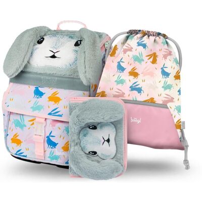 BAAGL 3 SET Zippy Bunny: Aktentasche, Federmäppchen, Tasche BAAGL 3 SET Zippy Bunny: Aktentasche, Federmäppchen, Tasche