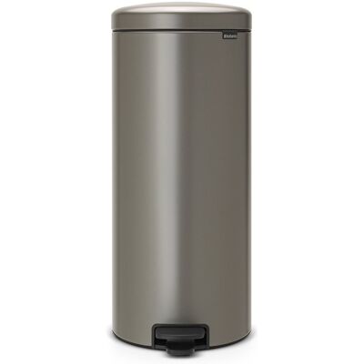 Brabantia newlcon 30 Liter Pedalkorb Platinfarbe Brabantia newlcon 30 Liter Pedalkorb Platinfarbe