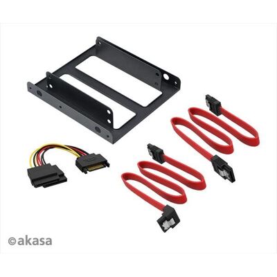 AKASA 2.5" SSD & HDD Adapter with SATA Cables AKASA 2.5" SSD & HDD Adapter with SATA Cables