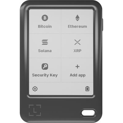 Ledger Nano Gen 5 Dark Crypto Hardware Wallet with Recovery Key Ledger Nano Gen 5 Dark Crypto Hardware Wallet with Recovery Key