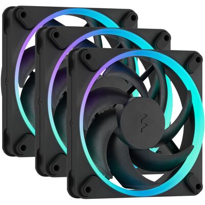 Fractal Design Momentum 12 RGB 3-pack Black Fractal Design Momentum 12 RGB 3-pack Black