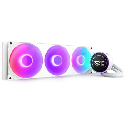 NZXT KRAKEN ELITE 420 RGB White NZXT KRAKEN ELITE 420 RGB White
