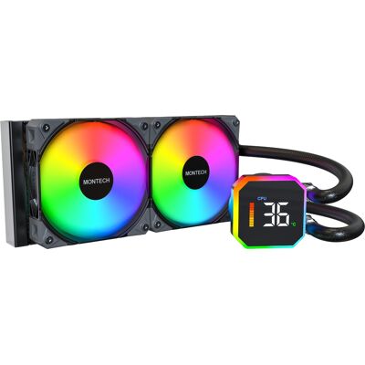 Montech Hyper Flow Digital 240 Black Montech Hyper Flow Digital 240 Black