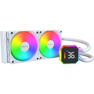 Montech Hyper Flow Digital 240 White Montech Hyper Flow Digital 240 White