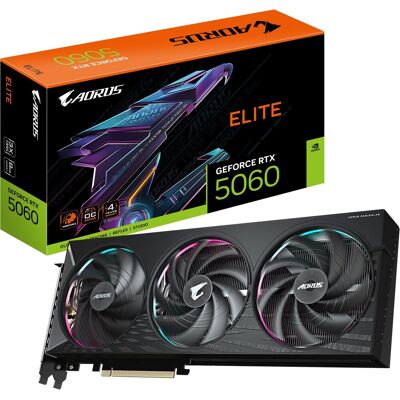 GIGABYTE AORUS GeForce RTX 5060 ELITE 8G GIGABYTE AORUS GeForce RTX 5060 ELITE 8G