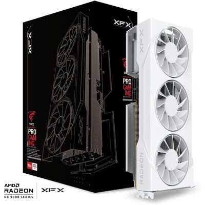 Pine XFX Swift AMD Radeon RX 9070 XT White 16G Pine XFX Swift AMD Radeon RX 9070 XT White 16G