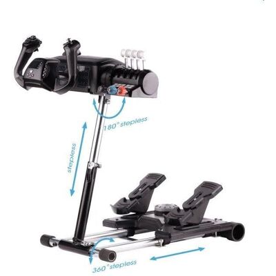Wheel Stand Pro Deluxe V2 - Turtle Beach VelocityOne Flight Zubehör Wheel Stand Pro Deluxe V2 - Turtle Beach VelocityOne Flight Zubehör
