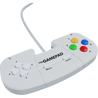 Retro Games The Gamepad Spectrum White (für The Spectrum, THEC64 Mini, THEA500 Mini, PC, Mac, Linux) Retro Games The Gamepad Spectrum White (für The Spectrum, THEC64 Mini, THEA500 Mini, PC, Mac, Linux)