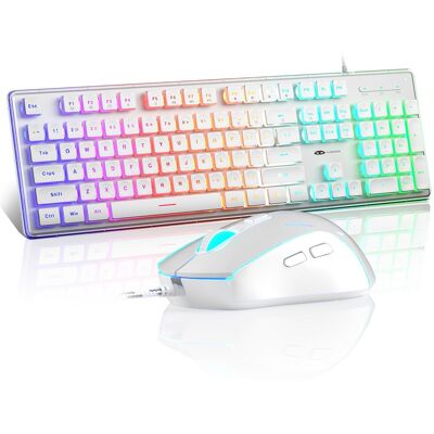 Magegee GK970-W Keyboard&Mouse; Combo - US Magegee GK970-W Keyboard&Mouse; Combo - US