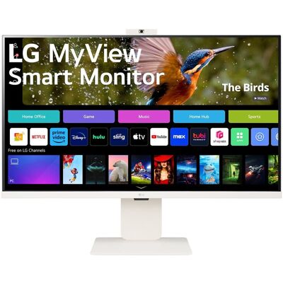 31,5" LG Smart 32SR85U-W 31,5" LG Smart 32SR85U-W