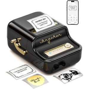Niimbot B21 schwarz + Rolle mit Etiketten Niimbot B21 schwarz + Rolle mit Etiketten
