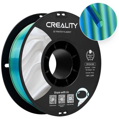 Creality Seidenglänzendes Blau-Grün 1,75mm 1kg 3D Filament Creality Seidenglänzendes Blau-Grün 1,75mm 1kg 3D Filament